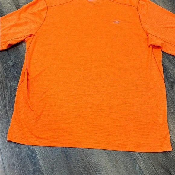 Arc’teryx orange short sleeve shirt mens size large - Picture 5 of 12
